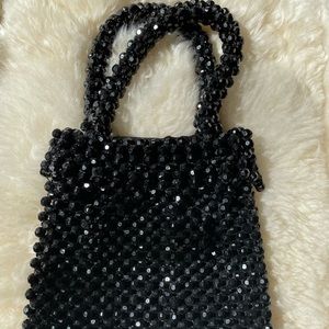 Vintage 1950’s Small Beaded Handbag from Rome, Very Chic!